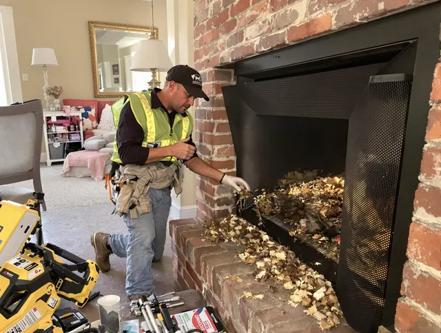 Safe screening installation by Cape Coral Chimney Sweep in Cape Coral, FL