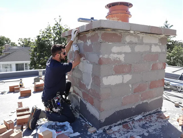 Advanced chimney repair process by Cape Coral Chimney Sweep in Cape Coral, FL