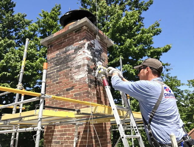 Structural chimney repair by Cape Coral Chimney Sweep in Cape Coral, FL