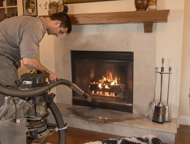 Routine fireplace upkeep by Cape Coral Chimney Sweep in Cape Coral, FL