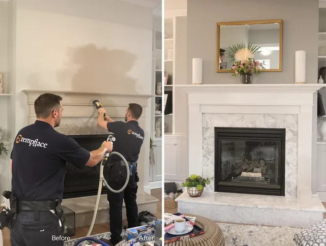 Professional soot removal by Cape Coral Chimney Sweep team in Cape Coral, FL